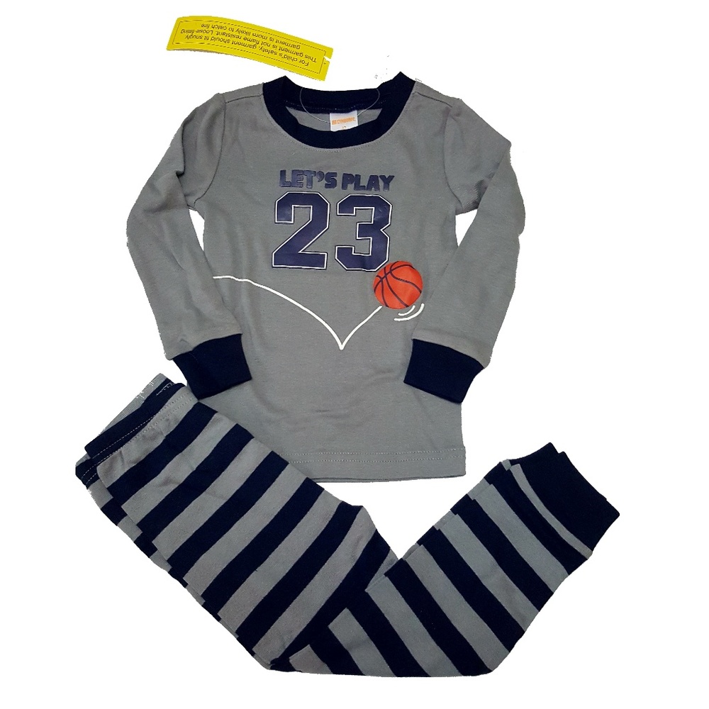 Gymboree Sleepwear stripe Basketball 2T gymmies